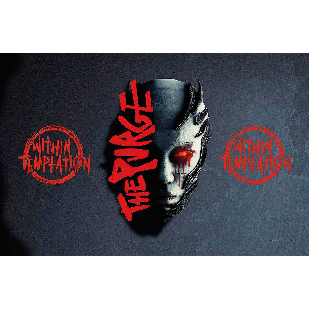 Within Temptation - The Purge Textiel Poster - Multicolours
